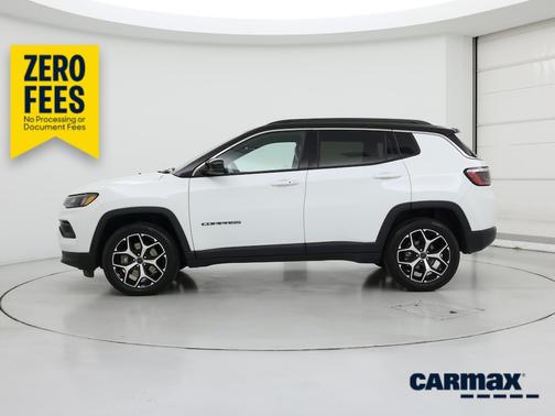 White 2025 Jeep Compass Limited