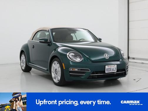 Green 2017 Volkswagen Beetle SEL