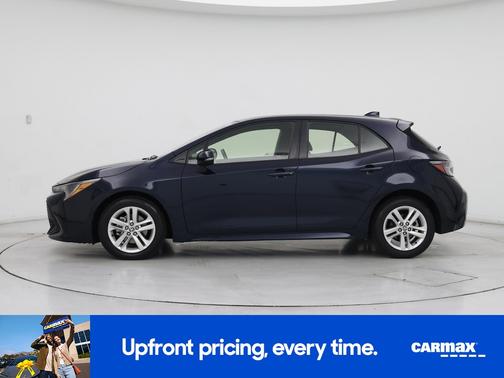 Blue 2020 Toyota Corolla Hatchback SE