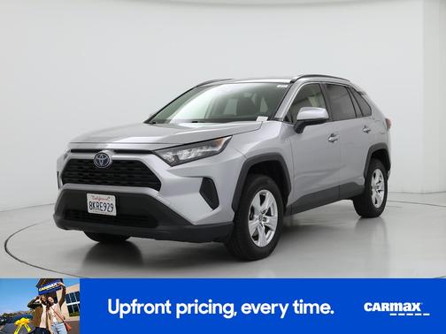 Silver 2019 Toyota RAV4 Hybrid LE