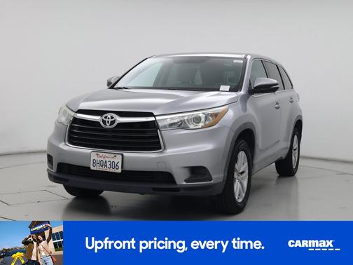 Silver 2016 Toyota Highlander LE