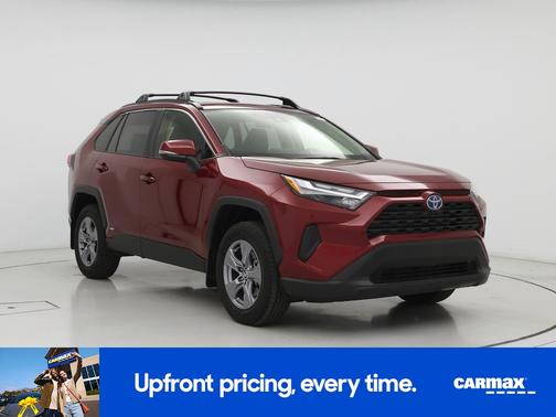 Red 2024 Toyota RAV4 Hybrid XLE