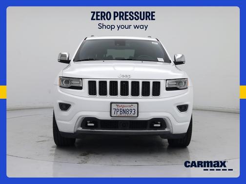 White 2015 Jeep Grand Cherokee Overland