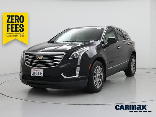 Black 2017 Cadillac XT5