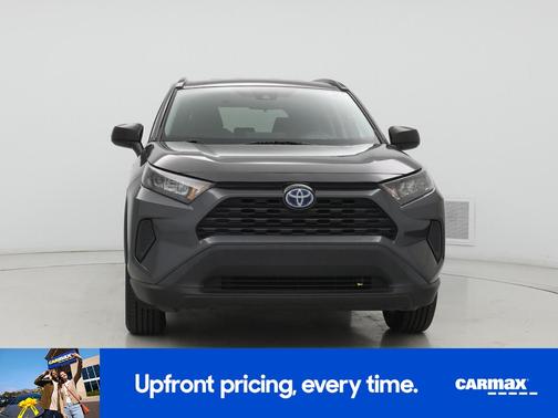 Gray 2021 Toyota RAV4 Hybrid LE