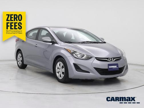 Gray 2016 Hyundai ELANTRA SE