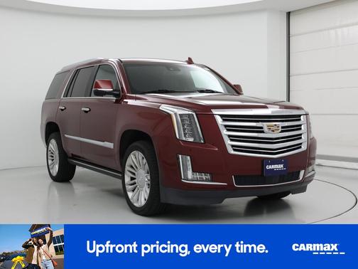 Red 2016 Cadillac Escalade Platinum