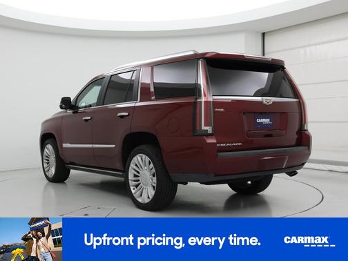 Red 2016 Cadillac Escalade Platinum