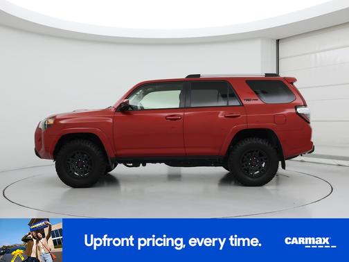 Red 2017 Toyota 4Runner TRD Pro