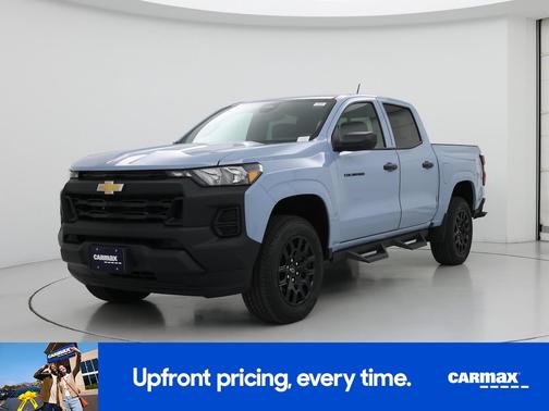 Blue 2025 Chevrolet Colorado Work Truck