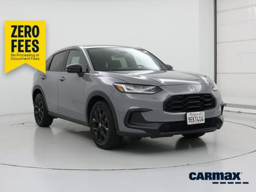 Gray 2023 Honda HR-V Sport