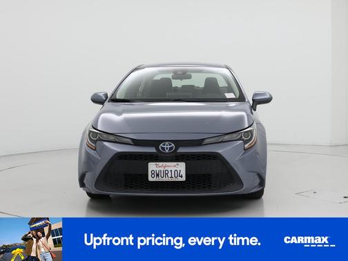 Blue 2021 Toyota Corolla Hybrid LE