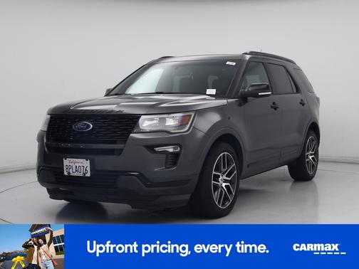 Gray 2019 Ford Explorer Sport
