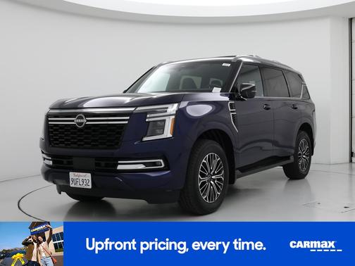 Blue 2025 Nissan Armada Platinum