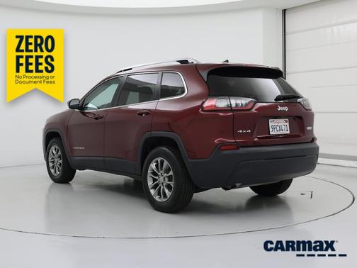 Burgundy 2020 Jeep Cherokee Latitude Plus