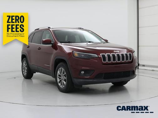 Burgundy 2020 Jeep Cherokee Latitude Plus