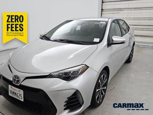 Silver 2017 Toyota Corolla SE