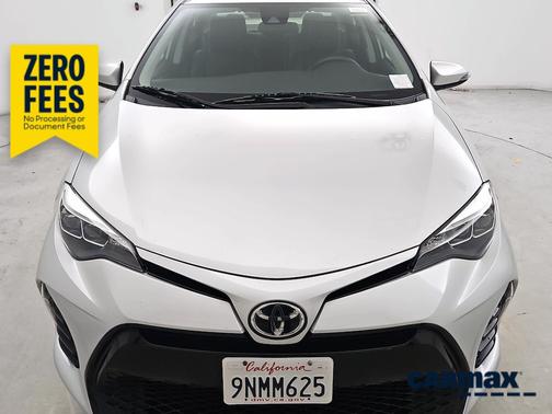 Silver 2017 Toyota Corolla SE