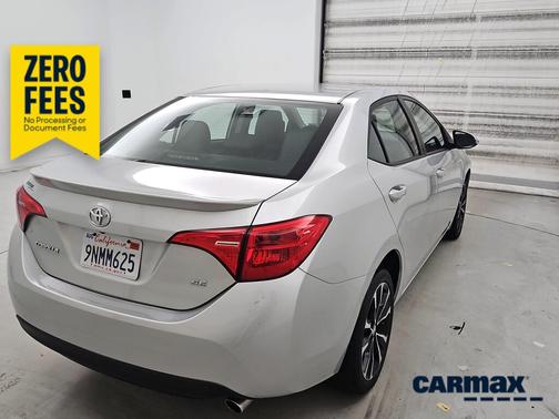 Silver 2017 Toyota Corolla SE
