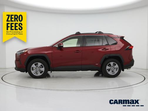 Red 2024 Toyota RAV4 Hybrid XLE