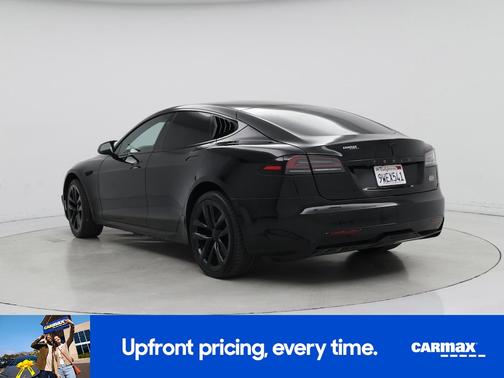 Black 2022 Tesla Model S Plaid