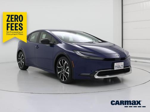 Blue 2026 Toyota Prius Plug-In Hybrid XSE