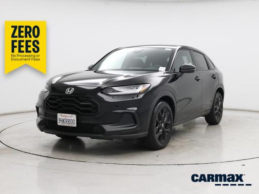 Black 2024 Honda HR-V Sport