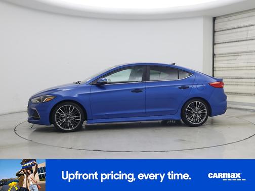 Blue 2018 Hyundai ELANTRA Sport