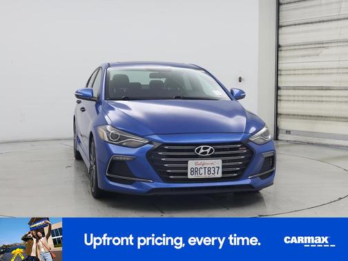 Blue 2018 Hyundai ELANTRA Sport