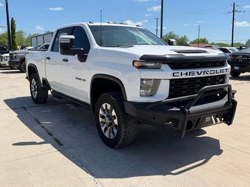 Summit White 2021 Chevrolet Silverado 2500 Custom