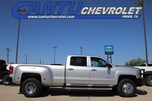 Silver Ice Metallic 2018 Chevrolet Silverado 3500 LTZ