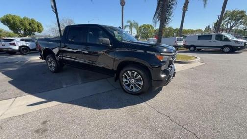 Black 2023 Chevrolet Silverado 1500 Custom