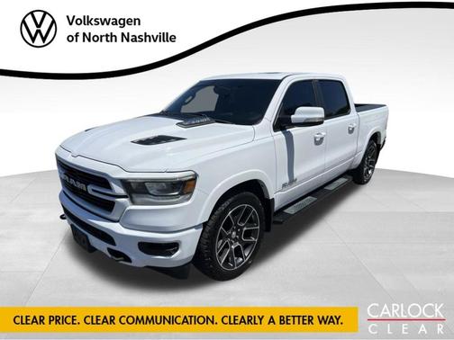Bright White Clearcoat 2020 RAM 1500 Laramie