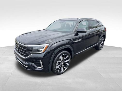 Deep Black Pearl Effect 2026 Volkswagen Atlas Cross Sport 2.0T SEL Premium R-Line