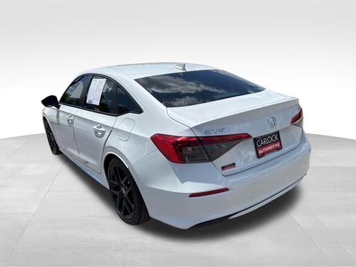 Platinum White Pearl 2022 Honda Civic Sport