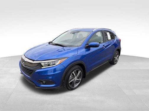 Aegean Blue Metallic 2022 Honda HR-V EX