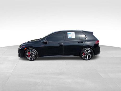 Mythos Black Metallic 2025 Volkswagen Golf GTI 2.0T Autobahn