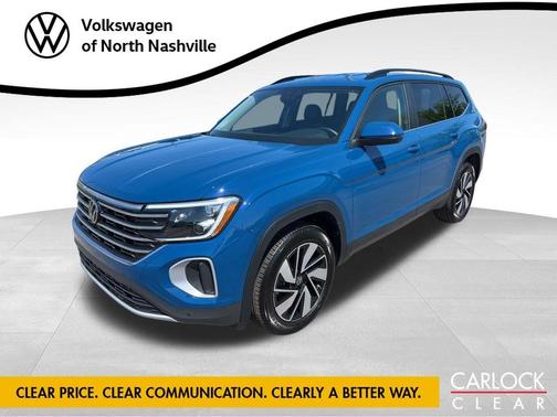 Mountain  Lake Blue 2025 Volkswagen Atlas 2.0T SE