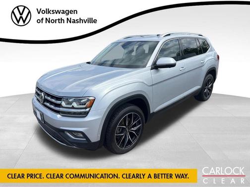 Reflex Silver Metallic 2019 Volkswagen Atlas 3.6L SEL Premium