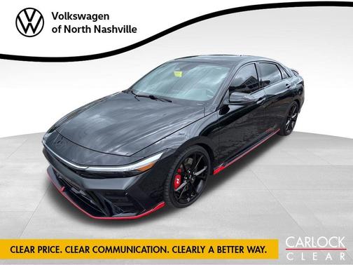 Black 2025 Hyundai ELANTRA N Base