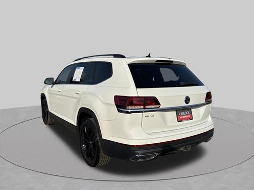 Pure White 2022 Volkswagen Atlas 3.6L SE w/Technology