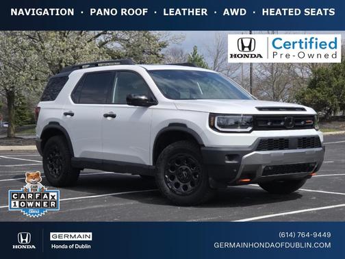 Platinum White Pearl 2026 Honda Passport TrailSport