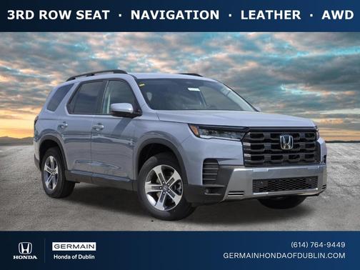 Sonic Gray Pearl 2026 Honda Pilot EX-L