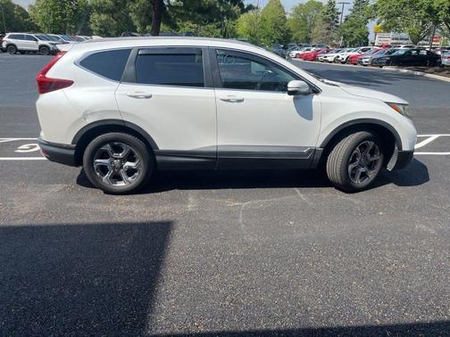 Platinum White Pearl 2019 Honda CR-V EX
