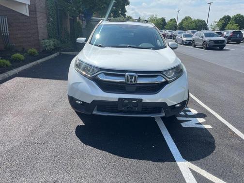 Platinum White Pearl 2019 Honda CR-V EX