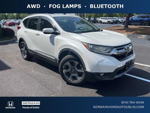Platinum White Pearl 2019 Honda CR-V EX