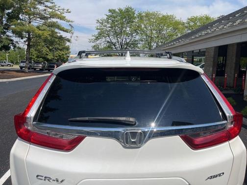Platinum White Pearl 2019 Honda CR-V EX
