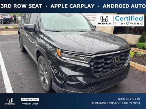 Crystal Black Pearl 2023 Honda Pilot Sport