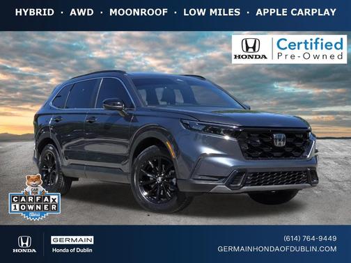 Meteorite Gray Metallic 2024 Honda CR-V Hybrid Sport-L