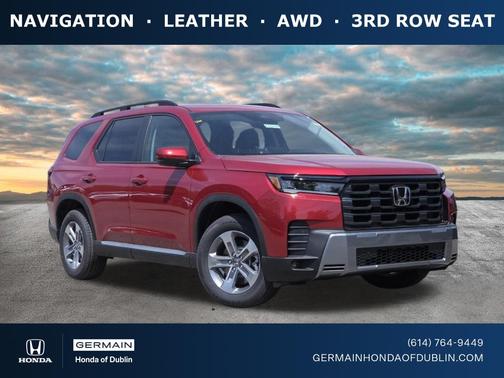 Radiant Red Metallic II 2026 Honda Pilot EX-L